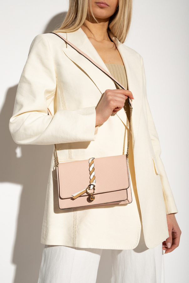 Alphabet' shoulder bag Chloé - Chloe Pink Leather Mini Marcie Crossbody Bag  - SchaferandweinerShops Cyprus